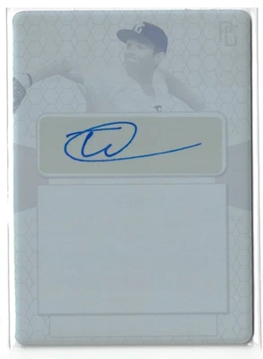 2022 Leaf Perfect Game PRINTING PLATE RC AUTO Thomas White! Autograph One of 1/1 - Image 1 of 2