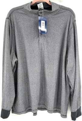 NUEVO CON ETIQUETAS Camisa Jockey Calce Clásico Gris Claro Algodón Prendas para Dormir Ropa de Salón Pijama XL Foto 1 de 4