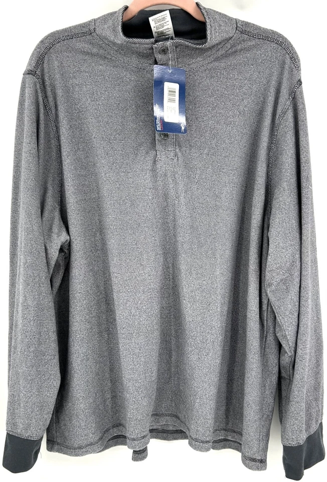 NUEVO CON ETIQUETAS Camisa Jockey Calce Clásico Gris Claro Algodón Prendas para Dormir Ropa de Salón Pijama XL Foto 1 de 4