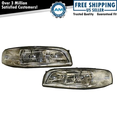 Juego de montaje de faros lado conductor y pasajero para Buick LeSabre 1997-1999 Foto 1 de 3