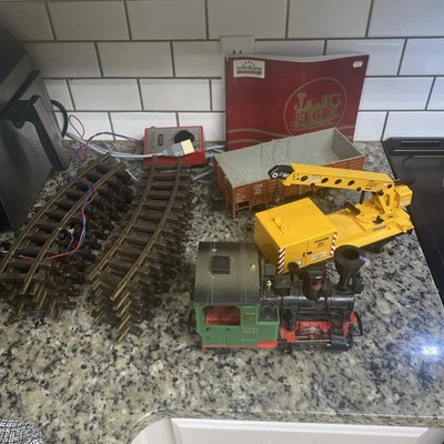 LGB The Big Train Set, G Scale West Germany - Image 1 of 4