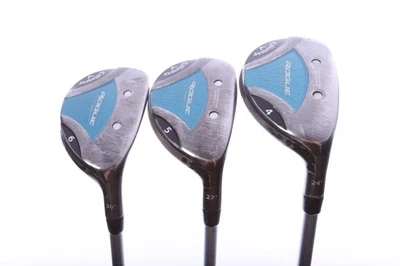 Juego híbrido Callaway Rogue 4H,5H,6H diestro varilla de grafito damas flexible Foto 1 de 4