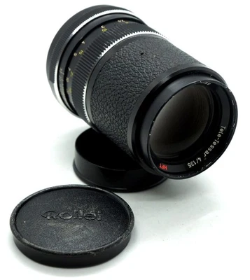 RARE German Carl Zeiss HFT Tele-Tessar 135 mm 4 4/135 Telephoto lens Rollei QBM - Image 1 of 4