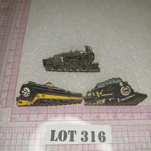 Locomotive Train Coach Railway Rail Hat Pin 3/1 LOT 316 - Bild 1 von 4