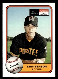 Fleer Platinum Edition 2001 lámina paralela #85 Kris Benson Pirates SP #/201 - Imagen 1 de 2