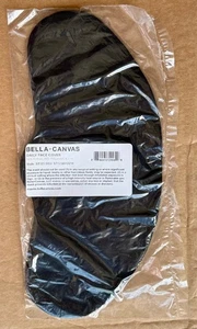 Bella Canvas Daily Face Masks Covers (100 Count) Black  - Picture 1 of 1