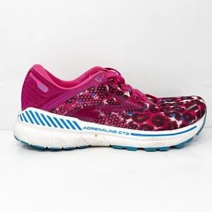 Brooks Womens Adrenaline GTS 22 1203531B568 Pink Running Shoes Sneakers Sz 9.5B - Picture 1 of 12