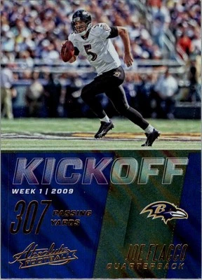 2017 Absolute Kickoff Retail #19 Joe Flacco - FB - Image 1 of 2