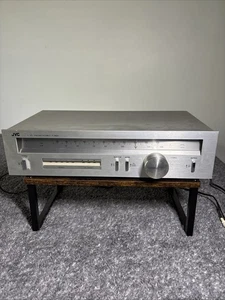 JVC T-V5 Stereo Tuner Silber getestet & eingeschaltet - Bild 1 von 7