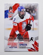 2023 BY Cards IIHF World Junior Championship Czechia #25 David Spacek