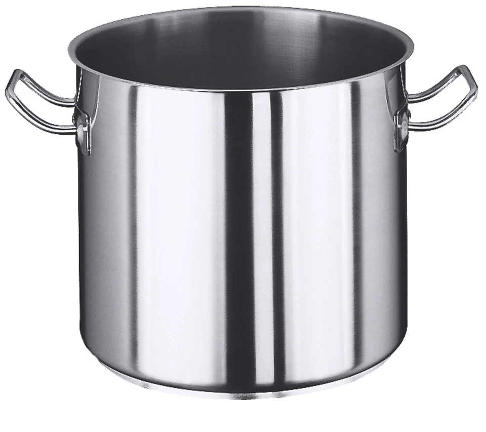 Kochtopf, Serie 2100, hoch, Edelstahl 18/10, 3 - 155 Liter wählbar  - Bild 1 von 1