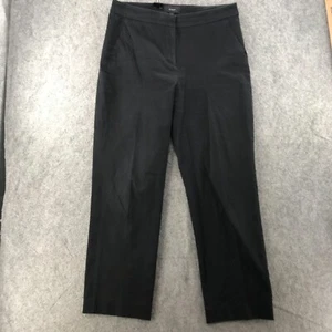 J. Crew Tall Pants Womens 12 Black Straight Casual Office Straight General - Picture 1 of 13