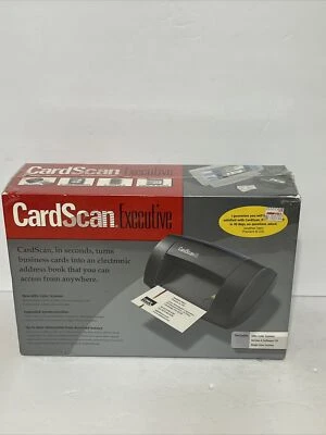 Corex CardScan Executive 600c Color Business Card Scanner Windows CS-A06060-DOM - Image 1 of 4