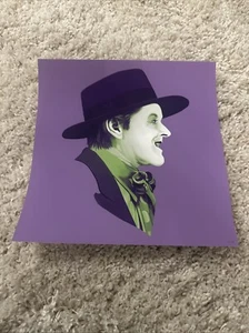12x12 Print 12/135 Joker Jack Nicholson Print Imperfect - Bild 1 von 2