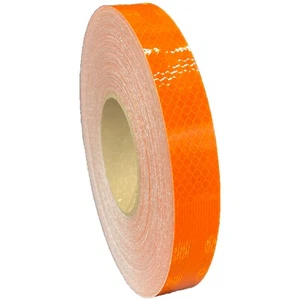 Cinta Reflectante Naranja 1" 3M 3930 HIP Respaldo de Aire Micro Prismático Scotchlite Seguro - Imagen 1 de 9