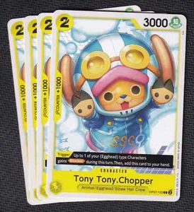 x4 Tony Tony Chopper ~ OP07-103 Common One Piece 500 Years in the Future - Bild 1 von 1