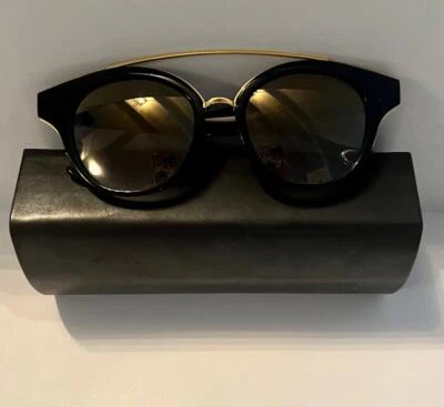 Gafas de sol Dita MEDINA 22023- A NEGRAS- ORO- 52 hechas en Japón Foto 1 de 4
