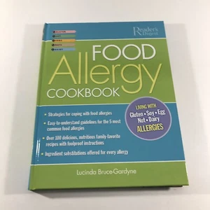 Food Allergy Cookbook Lucinda Bruce-Gardyne H/C Gluten Soy Egg Nuts Dairy - Imagen 1 de 10