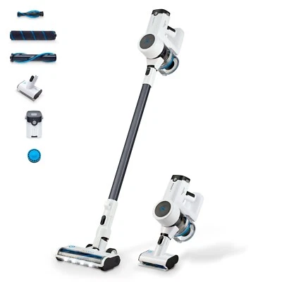 hoogo S4 - 2in1 Akku Hand Staubsauger 400W beutellos kabellos Allergiker HEPA 13