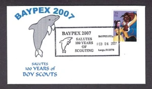 2007 US Boy Scout Largo FL BAYPEX 100 Years Scouting cancel - Picture 1 of 1