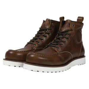 John Doe Randonneur Bottes de Moto Cognac - Photo 1/7