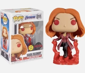 Avengers Endgame - Wanda Maximoff Pop! Vinyl #855 (GITD) - Picture 1 of 9