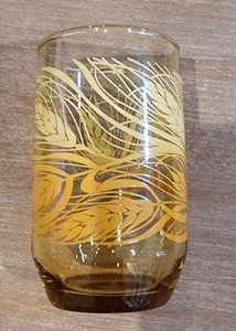 Vintage Libbey Golden Wheat Pattern Juice Glass Mid Century 4" Replacement - Picture 1 of 4