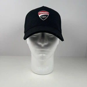 Ducati Corse Baseball Hat Cap Cotton Adjustable Black Racing Outdoor Casual - Picture 1 of 8