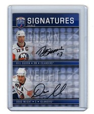 2008/09 Be A Player BAP Bill Guerin / Doug Weight Dual Signatures Auto #S2-WG
