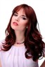 WIG ME UP Damenperücke - Pony Lang Stark Gewellt, Farbe Braun Grau Mix, C8183-8A/10A, Tressenperücke Mit Kopfhautimitat