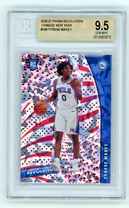 Tyrese Maxey 2020-21 Panini Revolution Chinese New Year #148 Rookie Card BGS 9.5 - Bild 1 von 2