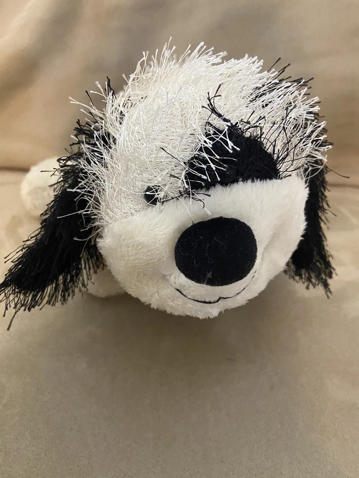 Ganz Webkinz Black and White Cheeky Dog HM192 Plush NO code - Image 1 of 3