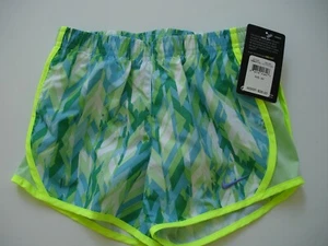 NWT Girl 6X Nike Shorts - Great colors Embroidered Logo - Picture 1 of 4