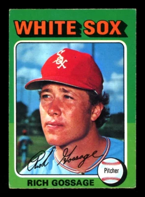 1975 TOPPS OPC O PEE CHEE BASEBALL #554 Rich Gossage HOF EX+ Chicago White Sox - Image 1 of 2