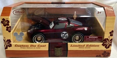 Disney Pixar Cars Lightning McQueen Custom Die Cast Edição Limitada Lasseter - Imagem 1 de 4