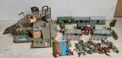 Majorette base militaire - soldat + campement tente militaire + 50 soldat - Photo 1/4