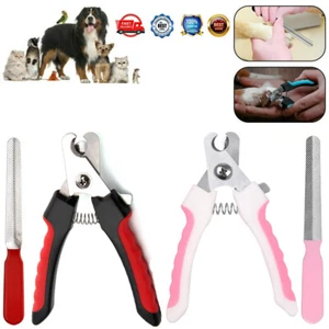 Dog Nail Clippers Pet Cat Rabbit Sheep Animal Claw Trimmer Grooming Large Small - Picture 1 of 43