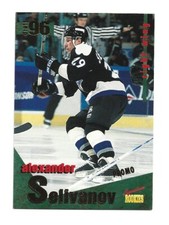 1995 Signature Rookies Draft 96 PROMO Alexander Selivanov Tampa Bay Lightning RC