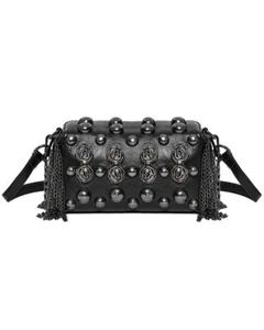 Punk Rave Daily Life Damen Gothic Kette Fransen Rose Nieten Mini Handtasche - Imagen 1 de 10