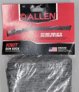 New Allen Knit Gun Sock - #131 - Heather Gray - 52" Long - Picture 1 of 4