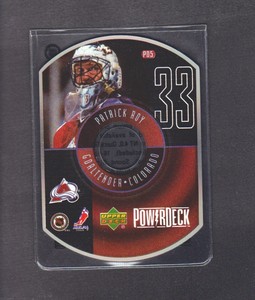 1999-00 Upper Deck PowerDeck Hockey Inserts #PD5 Patrick Roy {CD Disk} Avalanche
