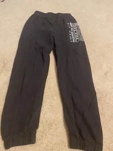 H & M Size 12 Black Joggers Girls - Picture 1 of 2