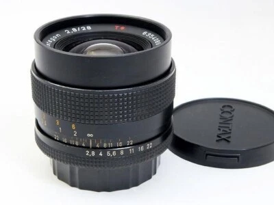 Lente principal gran angular Contax Carl Zeiss Distagon T * 28 mm F2.8 AEJ de... - Imagen 1 de 4
