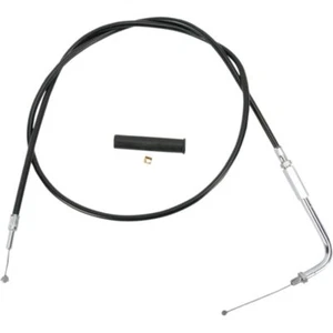 Drag Specialties 38 Inch Black Vinyl Throttle Cable Harley FXSTC FLSTN FXLR XLH - Picture 1 of 1
