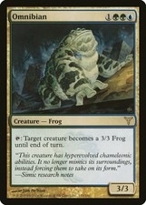 Omnibian Dissension MINT Blue Green Rare MAGIC THE GATHERING MTG CARD ABUGames