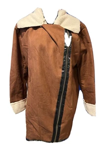 Just fashion Now women's fleece lined coat size L (5811) - Picture 1 of 7