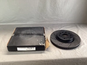 Dynamic Friction Company DFC 633-75017L Disc Brake Rotor Drilled Slotted - Picture 1 of 6