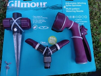  water hose  Nozzle lawn grass sprinkler gardening hose - Image 1 of 4