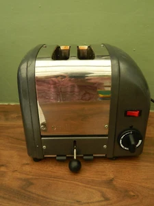 Dualit  2 Slice Toaster - grey  and stainless steel - Picture 1 of 9