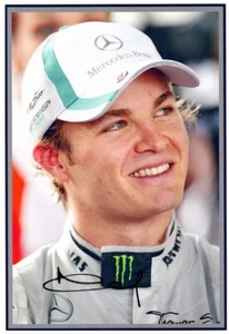 Nico Rosberg,  "ORIGINAL HAND SIGNED" Photograph (2) - Picture 1 of 1